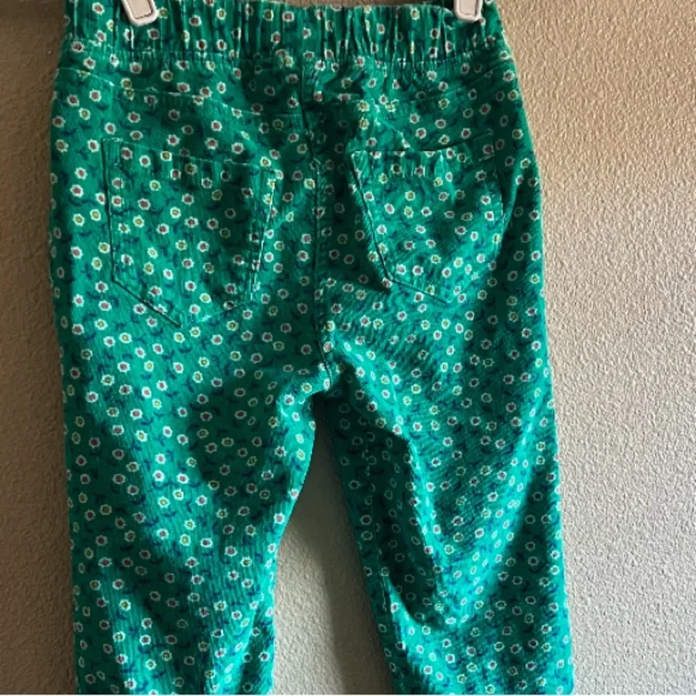 Boden Green Floral Corduroy Trousers size 13 yrs‎